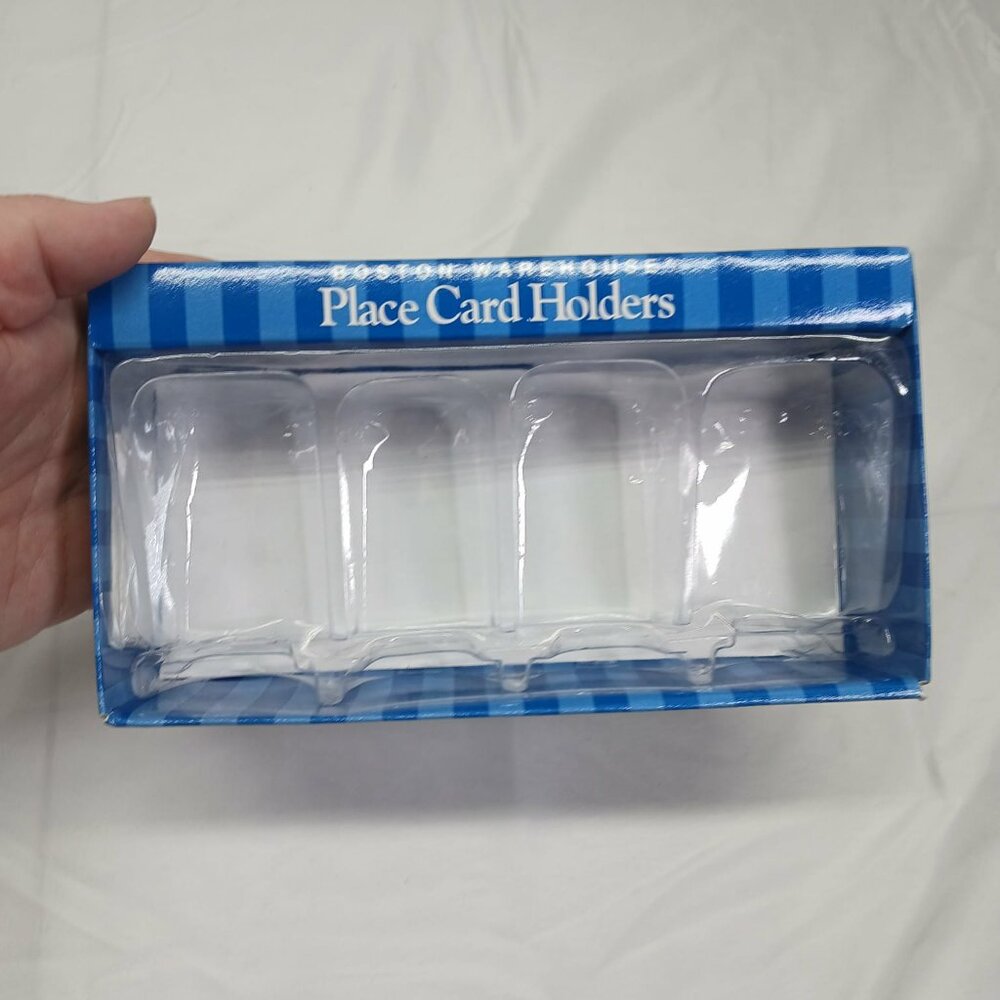 Boston Warehouse Funny Place Card Holder Set - Picture 3 of 15